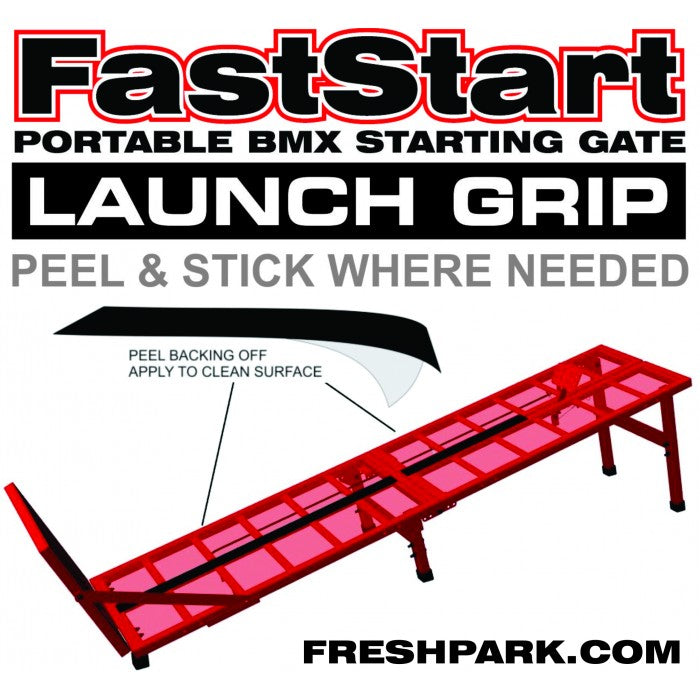 BMX FastStart Portable Starting Gate with Grip Tape