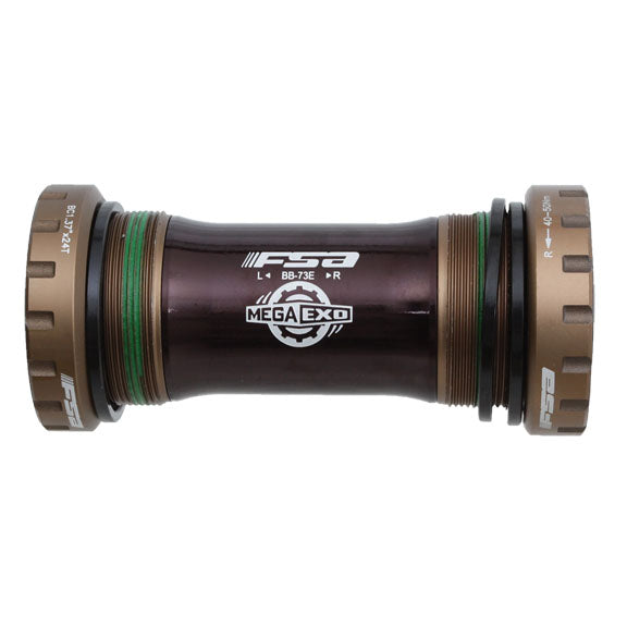 Full Speed Ahead MegaExo Stainless Mountain Bottom Bracket 68/73mm English Threading