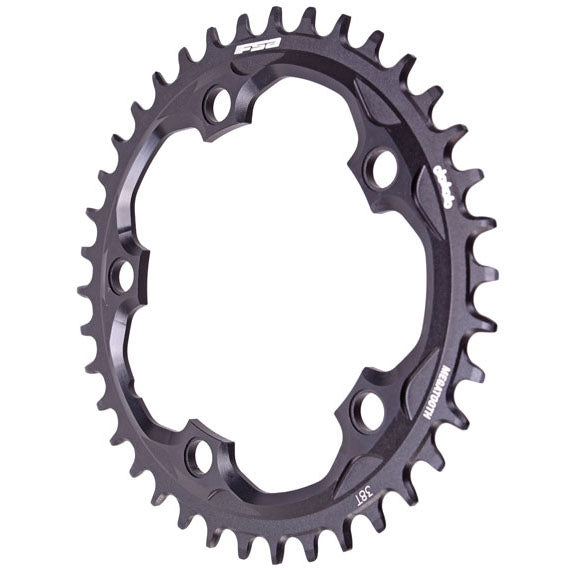 Megatooth Chainring, 5x110mm, 38T, 1x10/11sp, Black