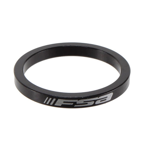 FSA Aluminum Headset Spacer 1.5" x 5mm Blk - Each