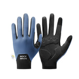 Full Finger Bike Gloves Breathable Touch screen with PORON® XRD Cushioning