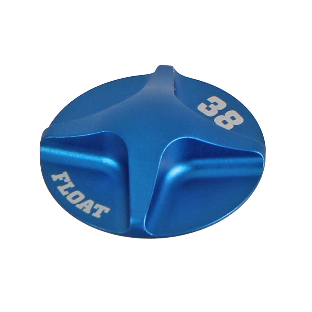 Air Cap, 38 Float, Blue, Each