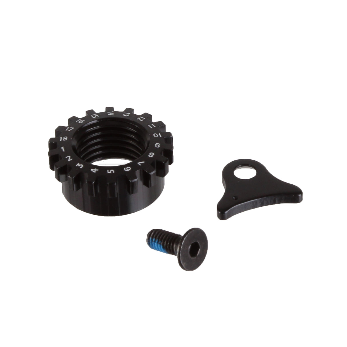 15QR Hardware Kit, Non-Adj Axle with Clocking Nut
