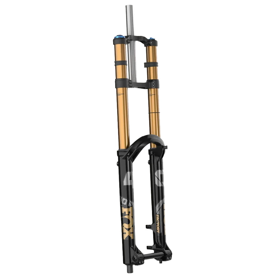 FOX 40 Factory Suspension Fork - 27.5" 203 mm 20TA x 110 mm 48mm Offset GRIP X2 Damper Shiny BLK