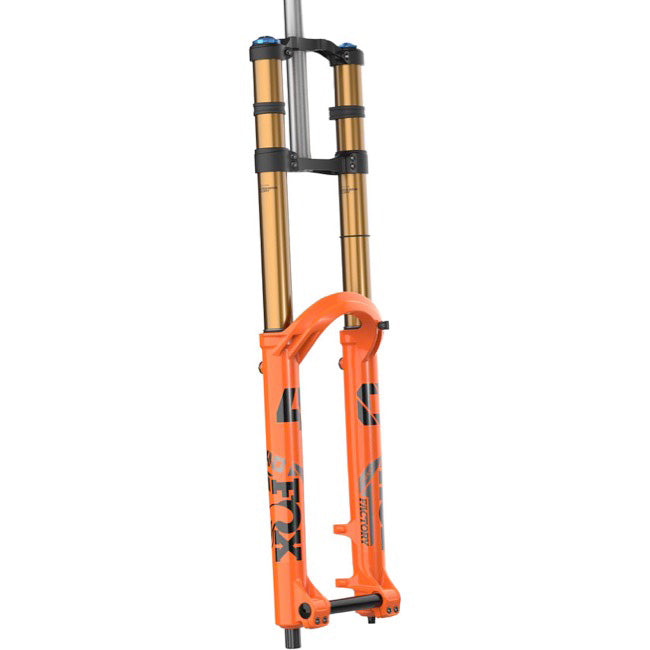 FOX 40 Factory Suspension Fork - 29" 203 mm 20TA x 110 mm 52mm Offset GRIP X2 Damper Shiny Orange