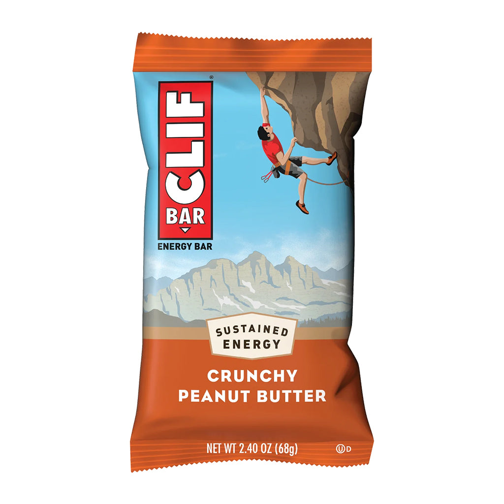 Clif Bar, Crunchy Peanut Butter, 12/Count