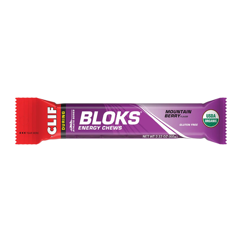 Bloks Energy Chews, Mountain Berry, 18/Count