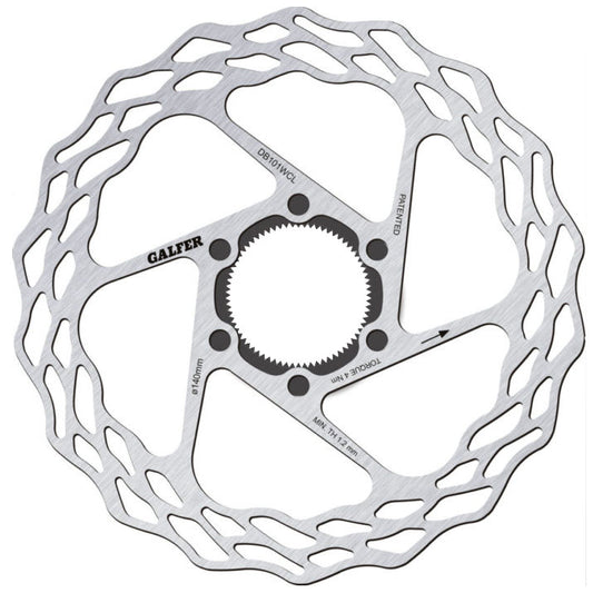 Galfer Road Disc Brake Rotor - 140mm Centerlock 1.8mm