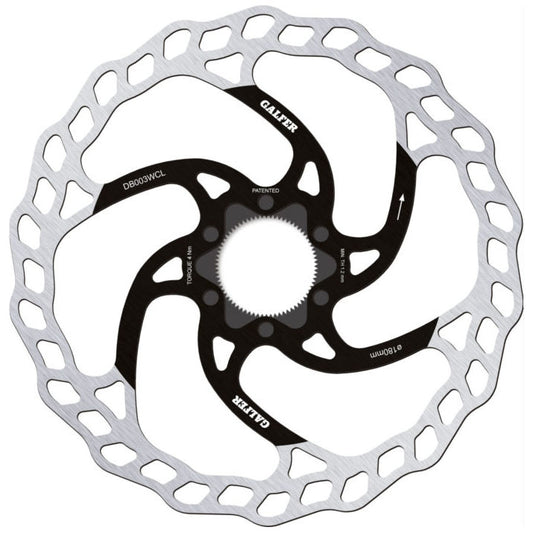 Galfer MTB Disc Brake Rotor - 180mm Centerlock 1.8mm