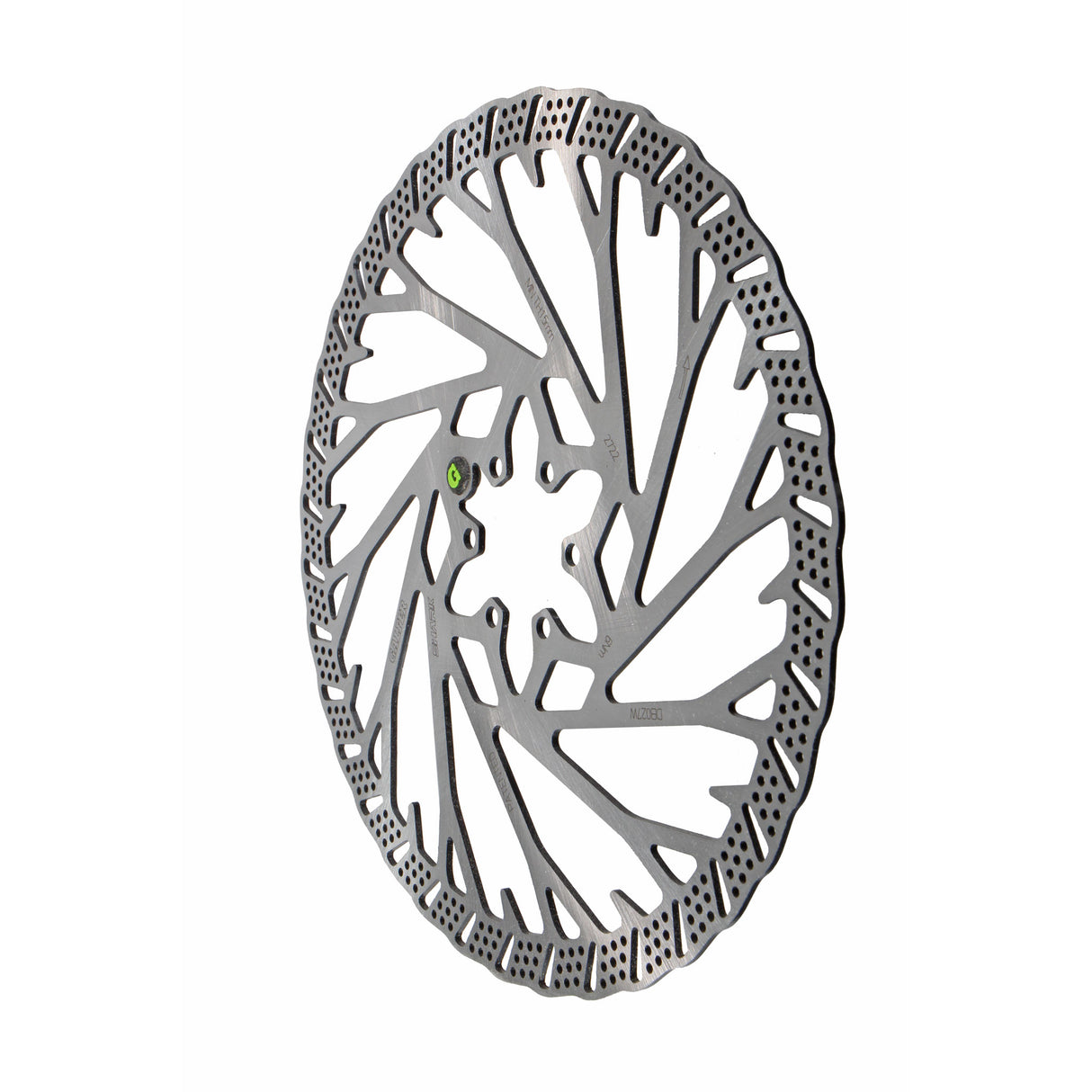 223mm Rotor, 6-Bolt , 2.0mm, Shark, Silver