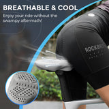 ROCKBROS Extra Soft Silicone Bike Seat Cushion – Anti-Slip, Breathable Cover