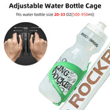 ROCKBROS Lightweight Alloy Aluminum Bike Water Bottle Cage - Secure Hold Bicycle Bottle Bracket