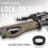 ROCKBROS Bike Handle Grips Ergonomics Design Soft Gel Dual Lock