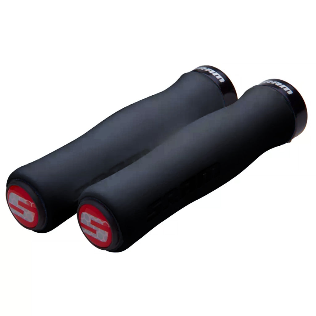 SRAM Foam Contour Grips - Black Lock-On