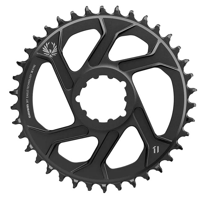X-Sync Eagle 12sp Boost DM Chainring, 38t, Black