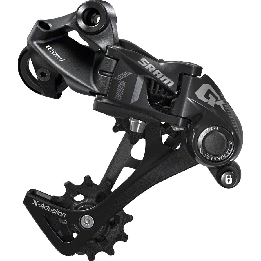 GX 1x11sp Rear Derailleur, Long Cage w/Clutch, Black
