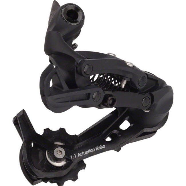 X5 9sp Rear Derailleur, Medium Cage, Black