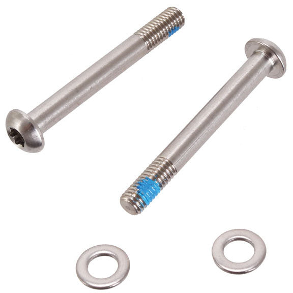 Flat Mount Bolts, 42mm Stainless T25, Pair