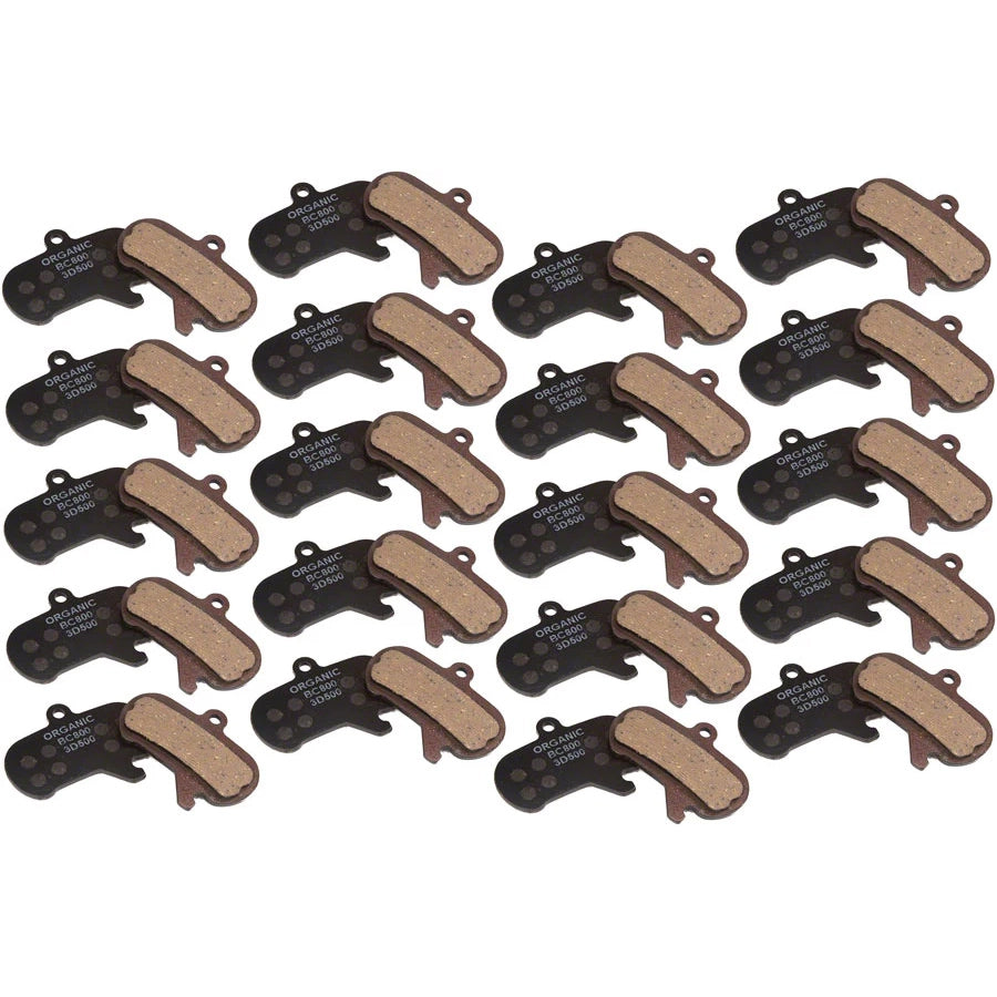 Disc Pads Maven, Quiet, Organic/Steel 20/Pr