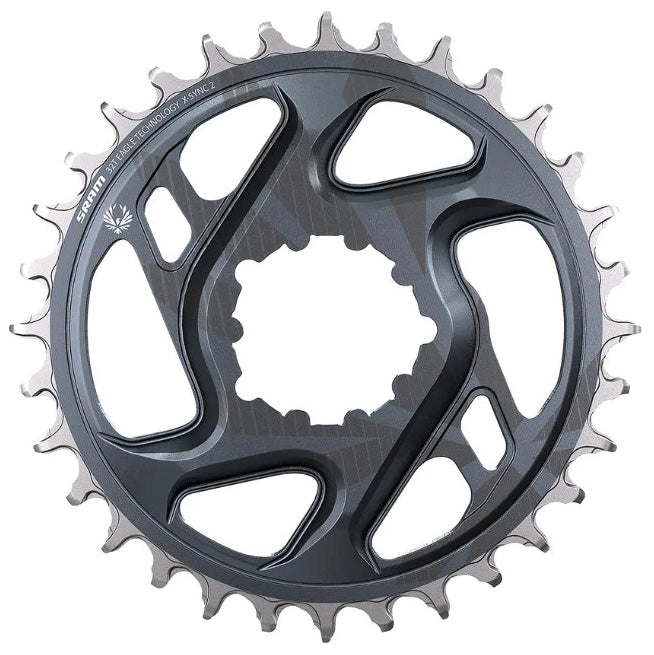 X-Sync Eagle 12sp Boost DM Chainring Forged 34t, Lunar