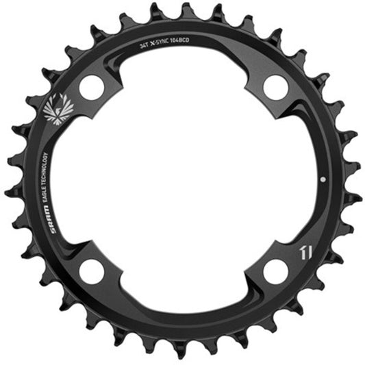 SRAM X-Sync 2 Eagle Chainring - 32t 104mm BCD 12-Speed Aluminum BLK Mahle