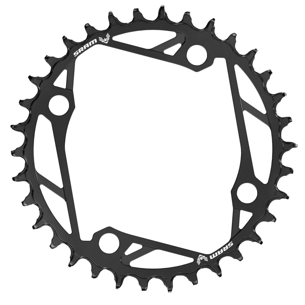 T-Type 12sp Chainring, Steel, 104BCD, E-MTB, 38t, Blac