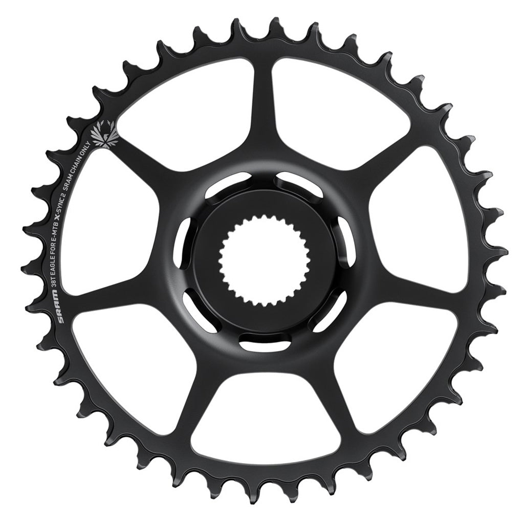 X-Sync 11-12sp Chainring, Steel, Bosch DM, 36t, Black