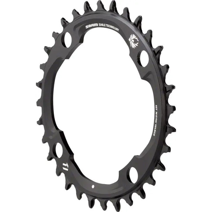 X-Sync Eagle 12sp 104BCD Chainring 36t, Black