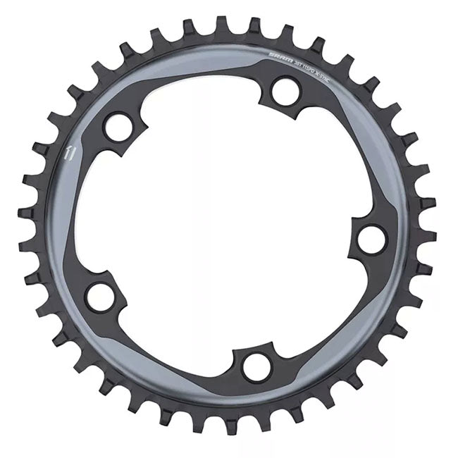 X-Sync 1x Alloy Chainring, 110BCD, 40t, Gray
