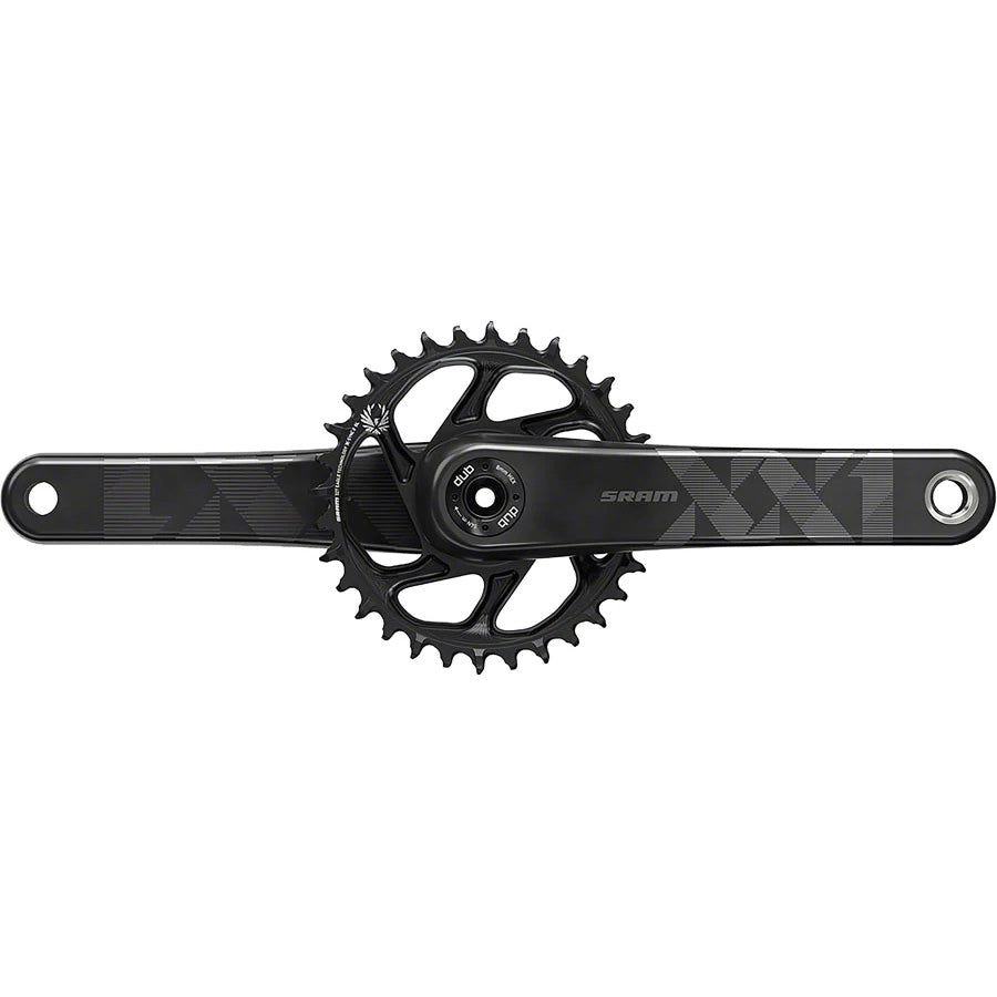 XX1 Eagle 12sp Cranks, No BB, 34t, 175mm, CL52, Black