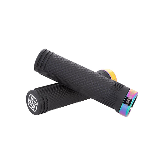 Gusset S2 X-Soft Grips Black/Oil Slick - Pair