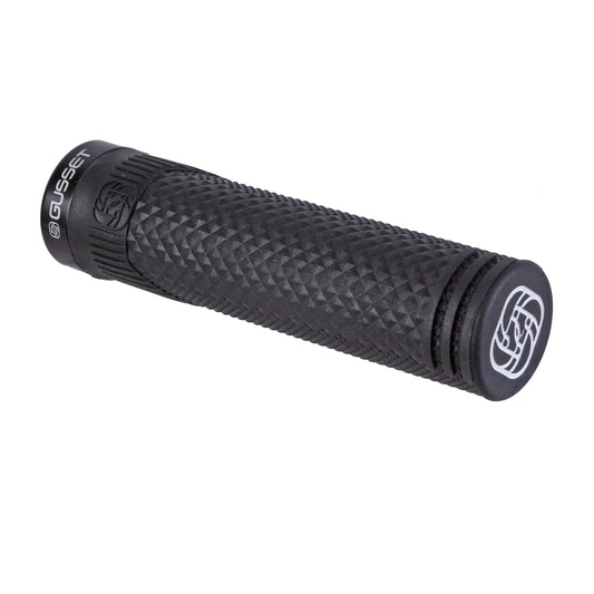 Gusset S2 Clamp-On Grips Black - Pair