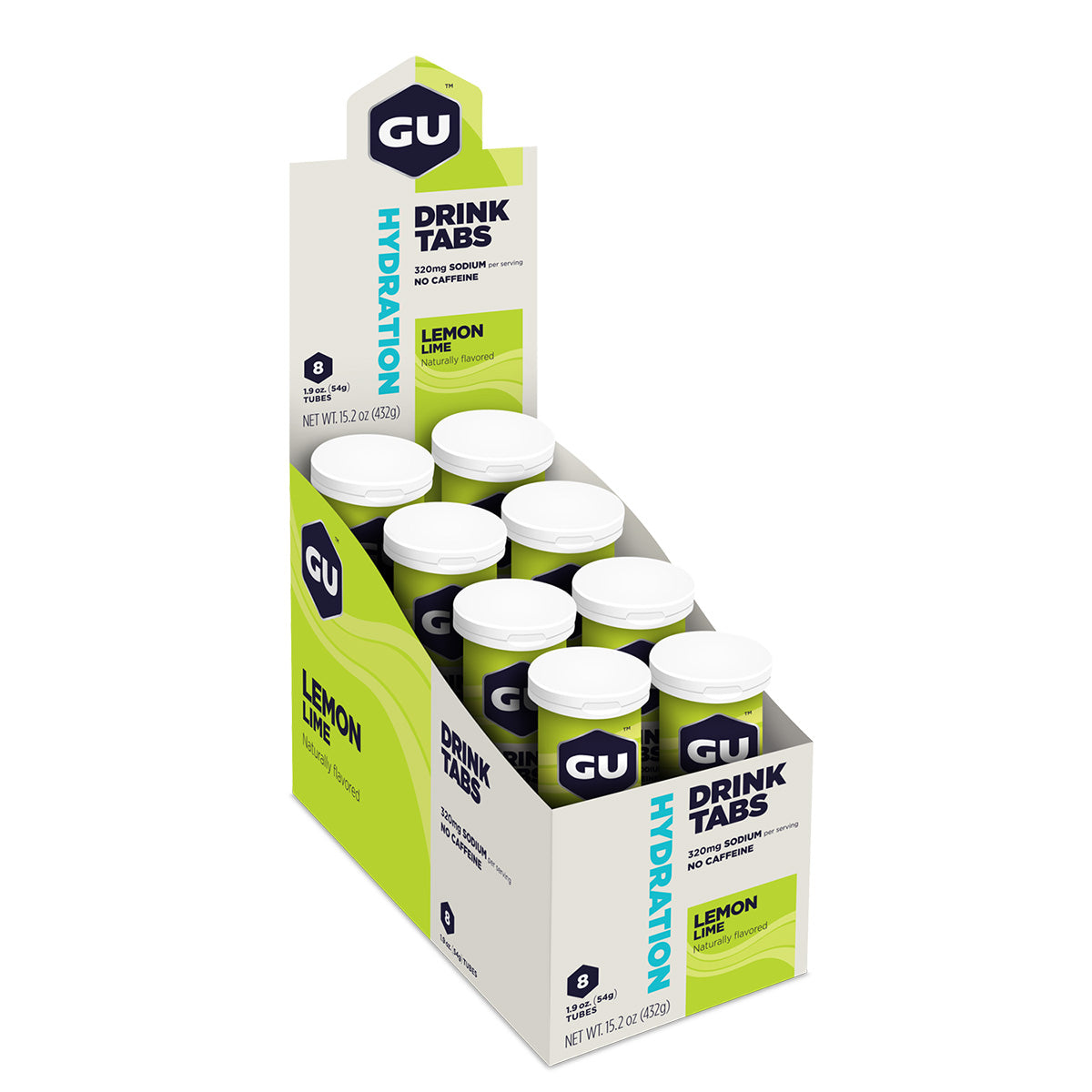 Hydration Tabs, Lemon Lime, 12/Count
