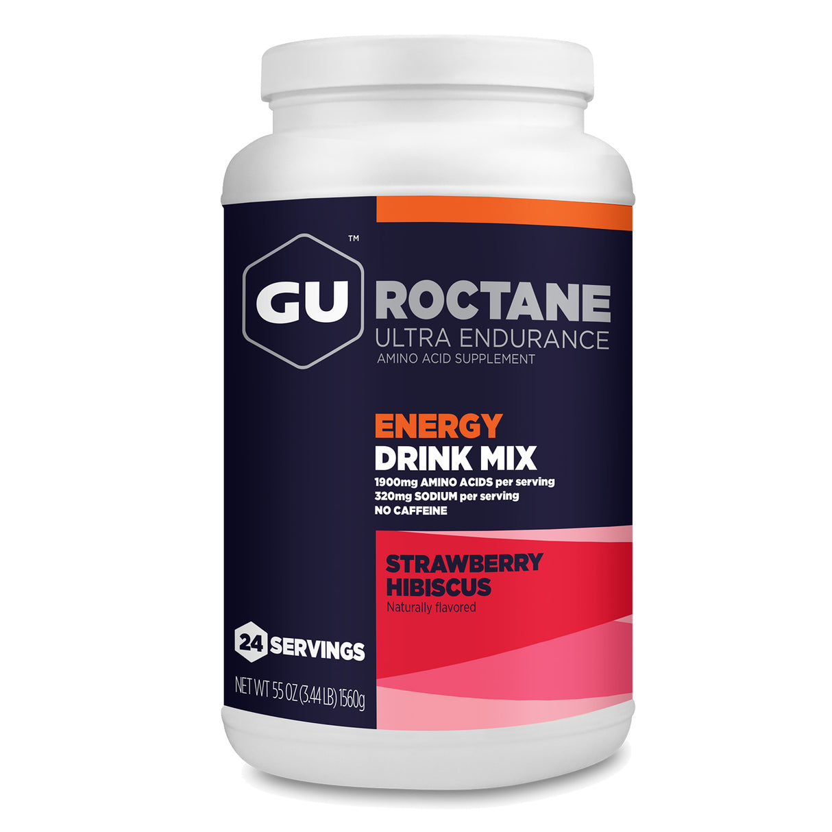 Roctane Drink Mix, Strawberry Hibiscus, 24 Servings