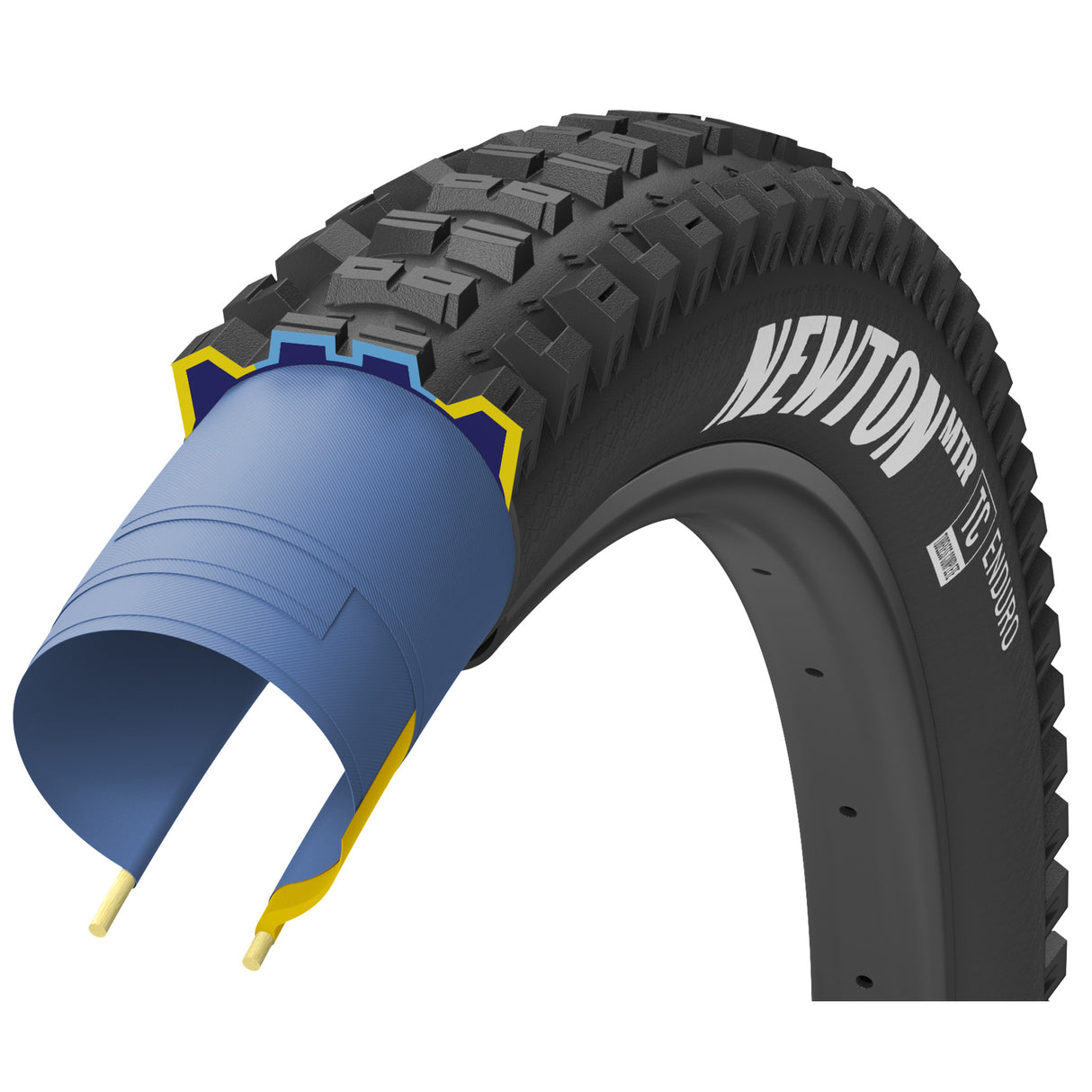 Newton MTR Enduro Tubeless, 29x2.4", Black