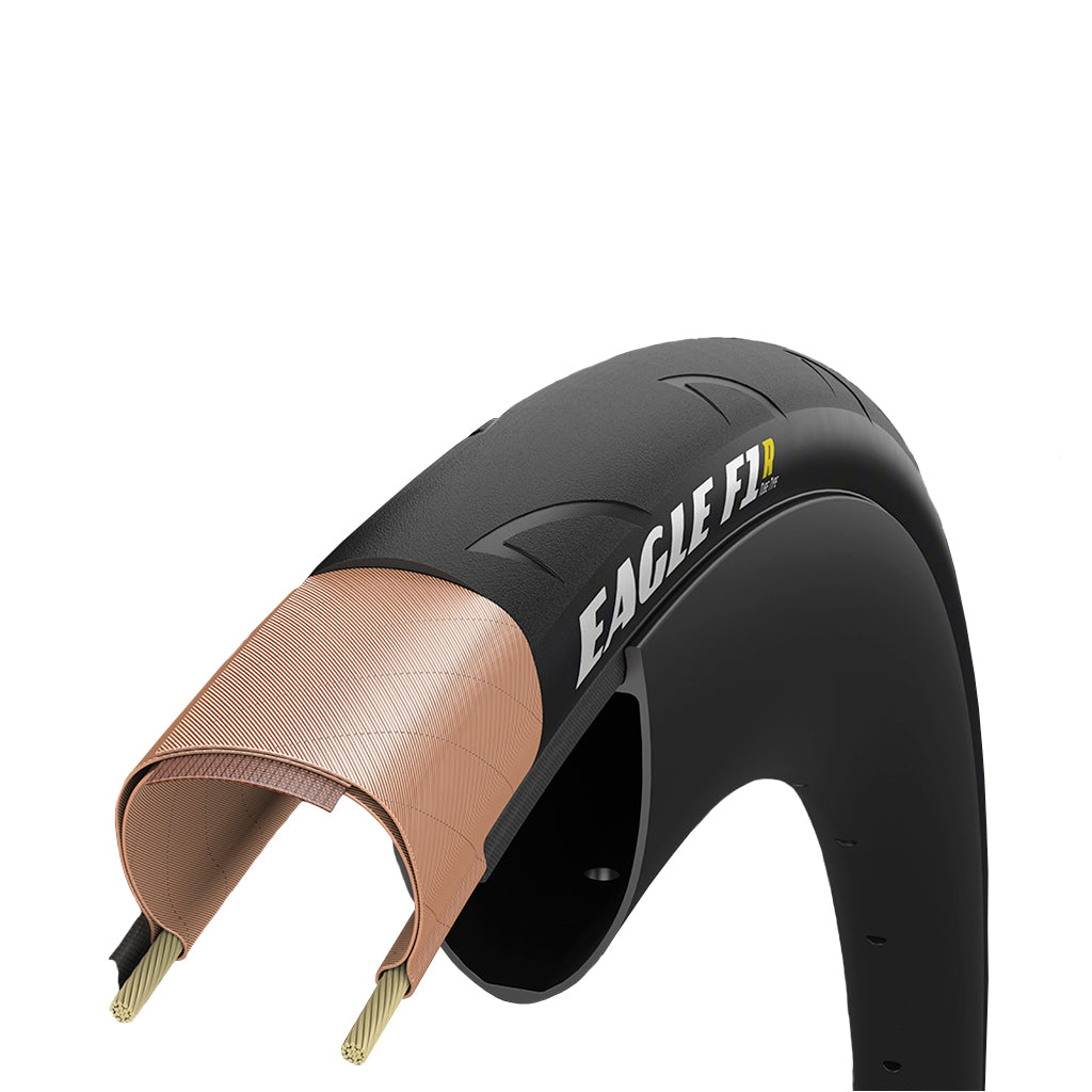 Eagle F1 R Tube Type Tire, 700 x 30c, Black