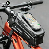 Hardshell Top Tube Bag with Phone Mount