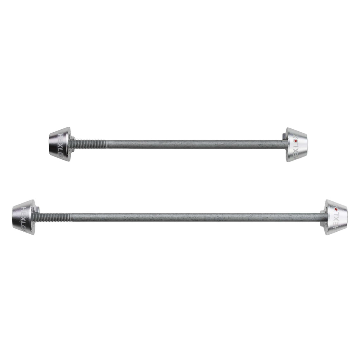 Wheel Skewer, MTB, F/R Set, Silver