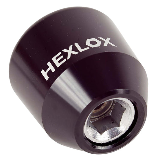 Hexlox Hexnut Axle Nut M9 Front Black