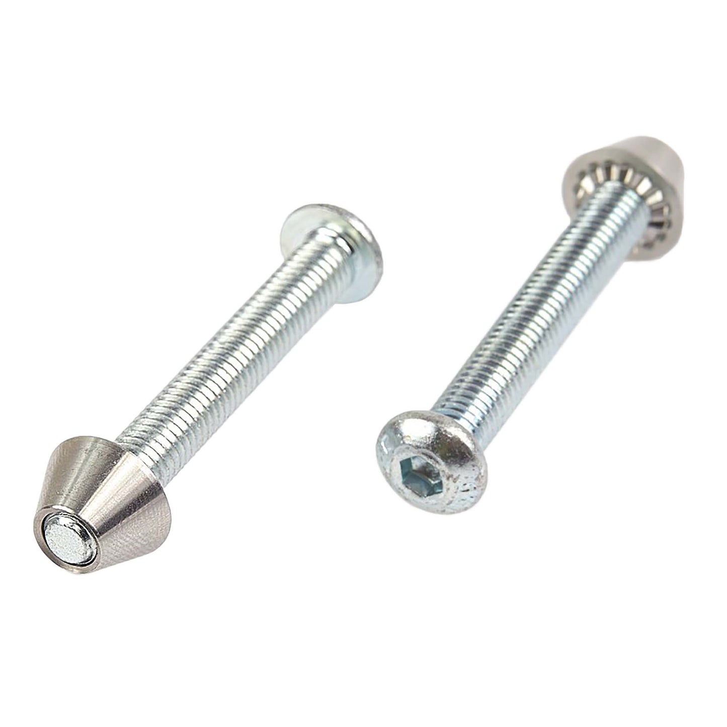 Hexlox Guts Clamp Bolt with Security Nut M8x60 Silver