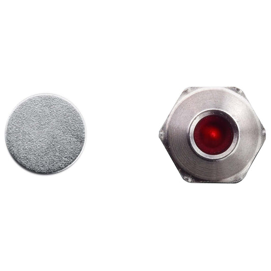 Hexlox Single Hexlox Non-Magnetic Code A 6mm Silver