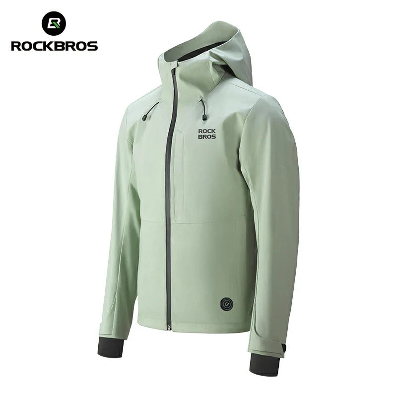 Winter Heated Winter Jacket Waterproof Windproof Rechargeable