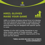 HIRZL Trust Hybrid - Golf Gloves - White / Black
