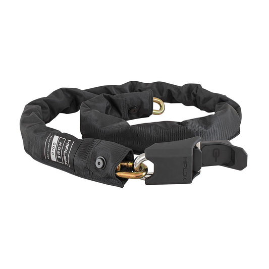 Hiplok Home Silver Chain Lock Black