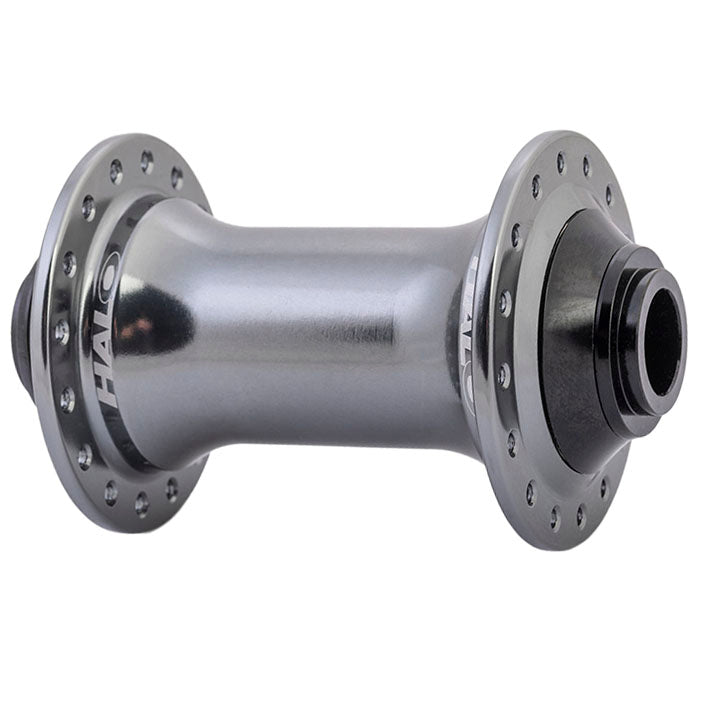 Halo DJ Wideboy Non-Disc Front Hub 32h Team Edition Gray