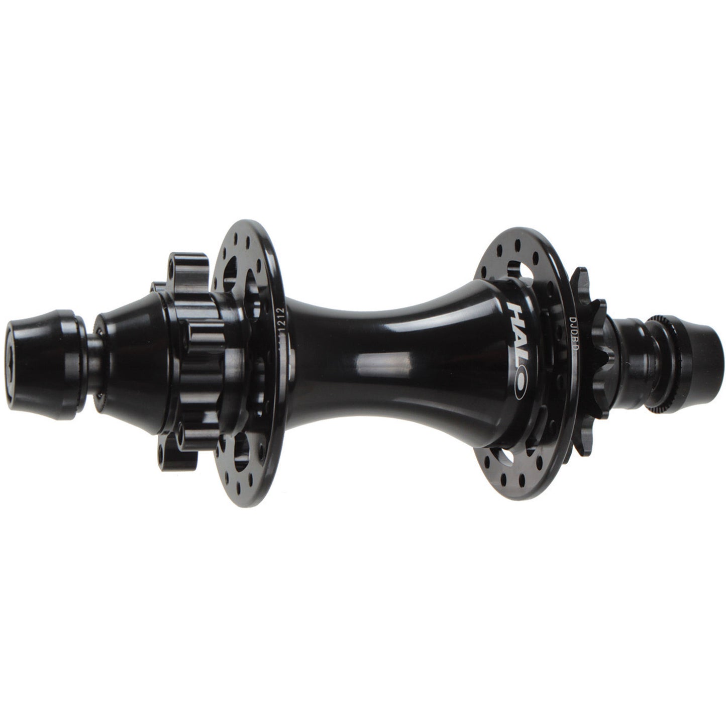 Halo DJD-SupaDrive Rear Hub (10/14mm) 32h Black