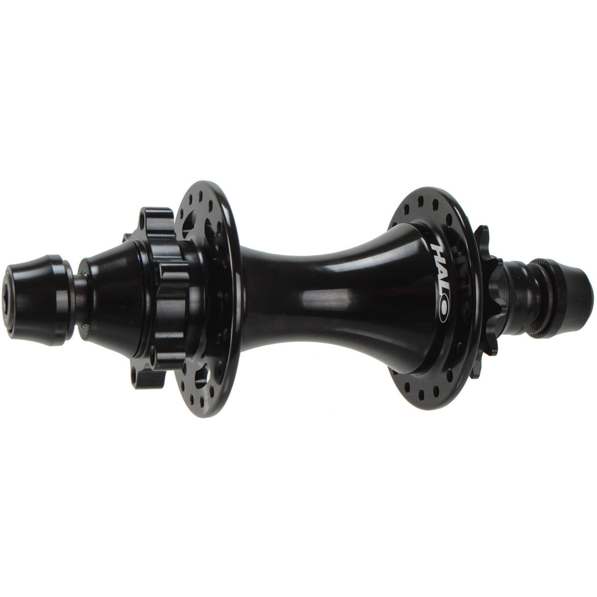 DJD Bush Drive rear hub, (10/14mm) 36h, Black