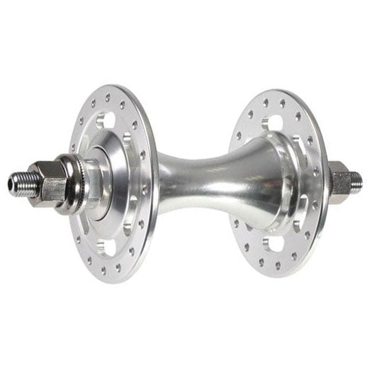 Track Front Hub, 32h, Silver