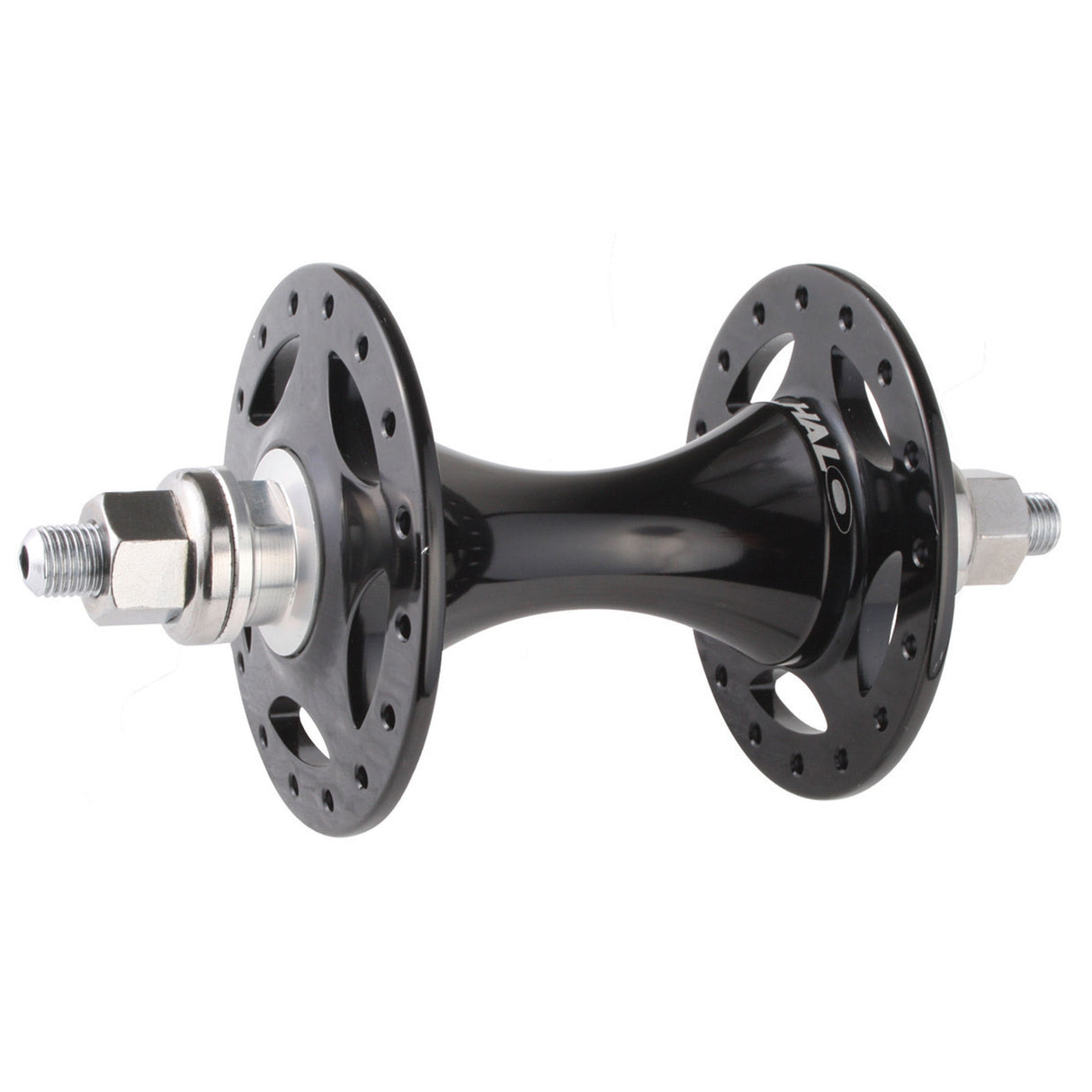 Track Front Hub, 24h, Black
