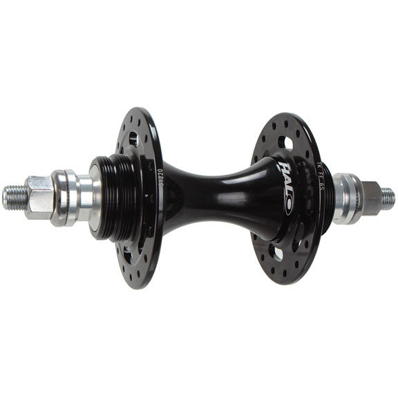 Halo Track Rear Hub (Double Fixed) 24h Black